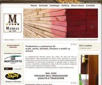 Mandas.com(Falegnameria Mandas) Screenshot