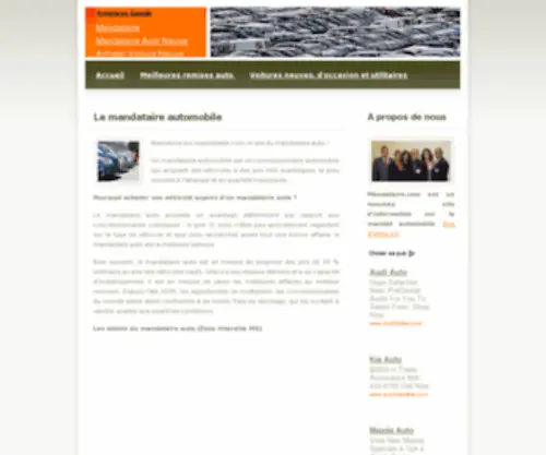 Mandataire.com(Mandataire auto) Screenshot