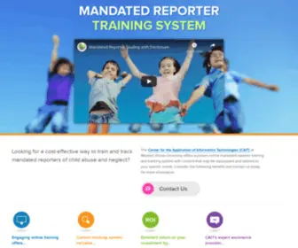Mandatedreporter.org(Mandated Reporter Training System) Screenshot