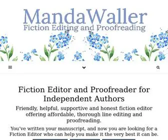 Mandawaller.co.uk(Fiction Editor) Screenshot