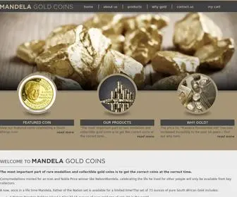 Mandela-Goldcoin.com(Mandela Gold Coin) Screenshot