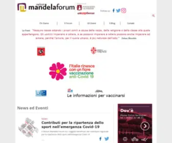 Mandelaforum.it(Mandela Forum Home) Screenshot