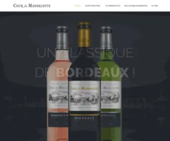 Mandelotte.com(Cour de Mandelotte) Screenshot