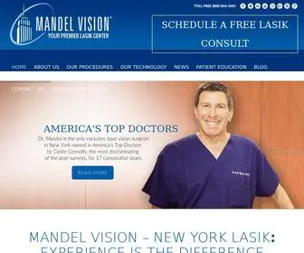 Mandelvision.com(Manhattan New York LASIK) Screenshot