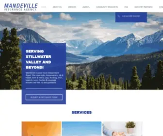Mandeville-Insurance.com(Mandeville) Screenshot