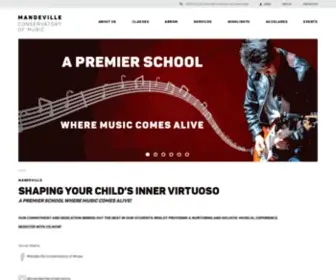 Mandevilleconservatory.com(Best Music School in Singapore) Screenshot