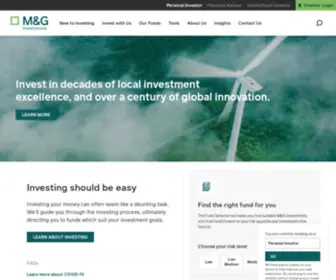 Mandg.co.za(Personal Investor) Screenshot