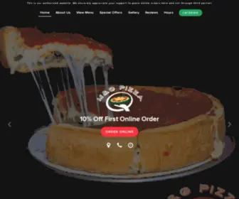 Mandgpizzatogo.com(M&G Pizza) Screenshot