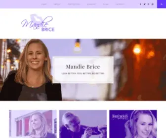 Mandiebrice.com(Mandie Brice) Screenshot