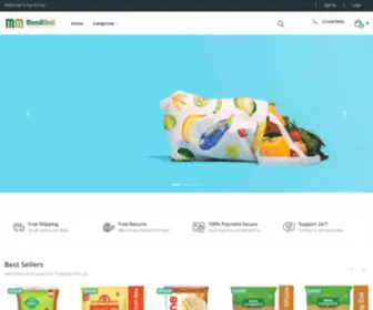 Mandimall.com(Home Page eCommerce) Screenshot