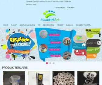 Mandiriart.com(Plakat Akrilik) Screenshot