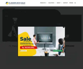 Mandiriarthasolusi.co.id(Corporate & CNI Produk Berkualitas) Screenshot