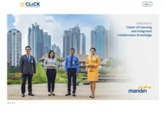 Mandiriclick.com(Mandiri CLICK) Screenshot