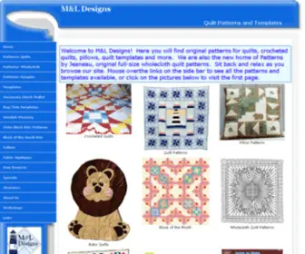 Mandldesigns.com(M&L Designs) Screenshot