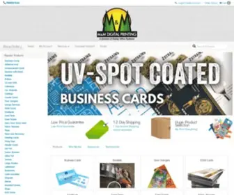 Mandmdigitalprinting.com(M & M Digital Printing) Screenshot