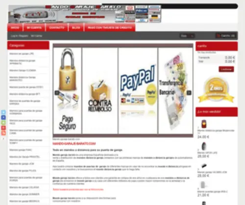 Mando-Garaje-Barato.com(Mando garaje) Screenshot
