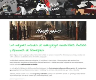Mandogamer.net(Mando Gamer: ¡Encuentra el mejor Gamepad para tus videojuegos) Screenshot