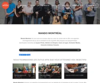 Mandomontreal.com(Montréal) Screenshot