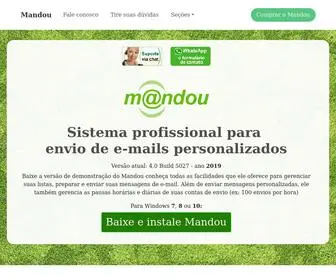 Mandou.com.br(Ferramenta para envio de e) Screenshot