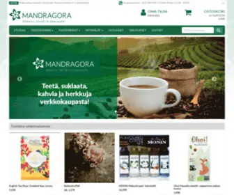 Mandragora.fi(Ja teekauppa) Screenshot