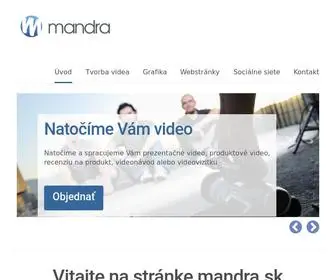 Mandra.sk(MANDRA, s.r.o) Screenshot