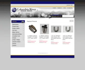 Mandrelbends.com(Columbia River Mandrel Bending) Screenshot