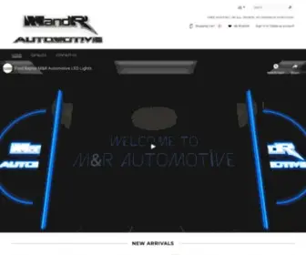 Mandronline.com(M&R Automotive) Screenshot