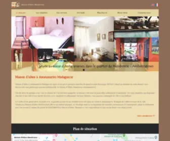 Mandrosoa.com(Maison hote madagascar) Screenshot