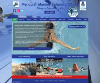 Mandurahmannas.org.au(Mandurah Masters Swimming Inc) Screenshot