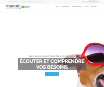 Mandyben-Creation.com(Création de site internet responsive à marseille) Screenshot