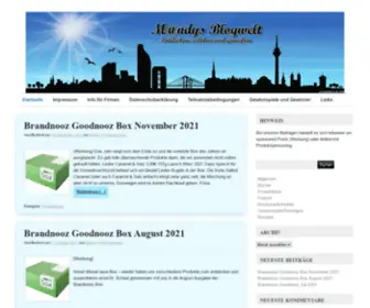 Mandys-Blogwelt.de(M@ndys Blogwelt) Screenshot