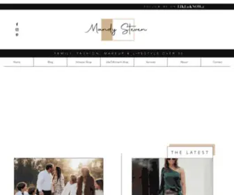 Mandysteven.com(Small Town Style) Screenshot