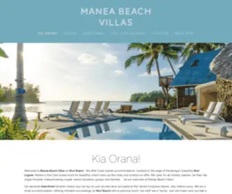 Maneabeachrarotonga.com(Manea Beach Villas) Screenshot