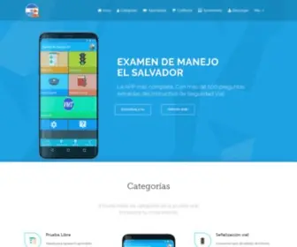 Manejasv.com(Examen De Manejo El Salvador) Screenshot