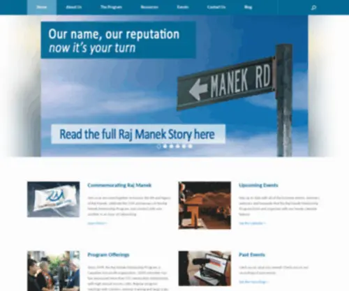 Manekmentorship.sk.ca(Raj Manek Business Mentorship) Screenshot