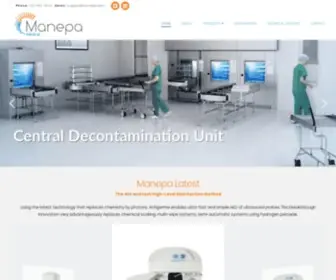 Manepa.com(Manepa Medical) Screenshot