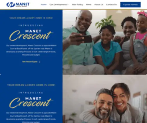 Manet.com(Properties Redefined) Screenshot
