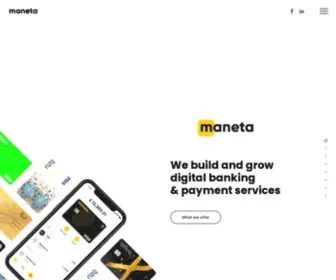 Maneta.group(Banking & Payments) Screenshot