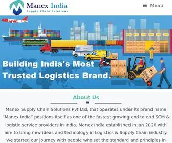 Manexindia.com(Supply Chain Solutions) Screenshot