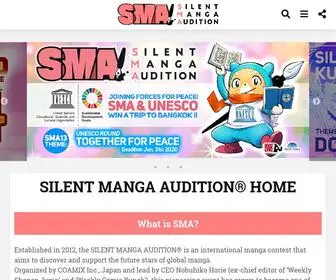 Manga-Audition.com(SILENT MANGA AUDITION®) Screenshot
