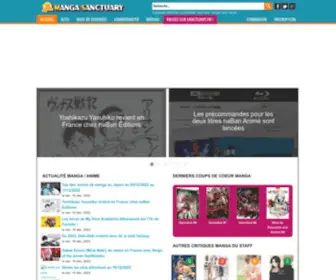 Manga-Sanctuary.com(Manga Sanctuary) Screenshot