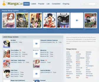 Mangacat.com(Read your favorite mangas scans and scanlations online at mangacat. read manga online) Screenshot