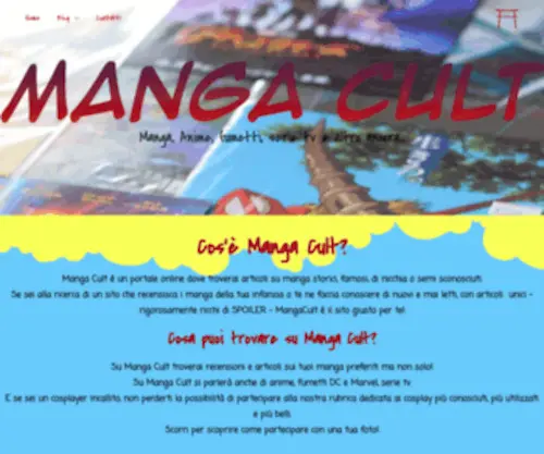 Mangacult.it(Modalità Manutenzione) Screenshot