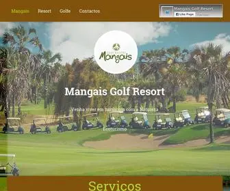 Mangais.co.ao(Mangais Golf Club) Screenshot