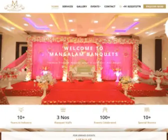 Mangalambanquets.in(Best Marriage Hall in Durgapur) Screenshot