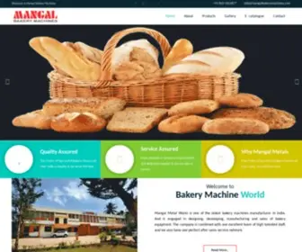 Mangalbakerymachines.com(Mangal Metal Works) Screenshot