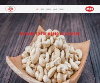 Mangalorecashews.com(Mangalore Cashews) Screenshot