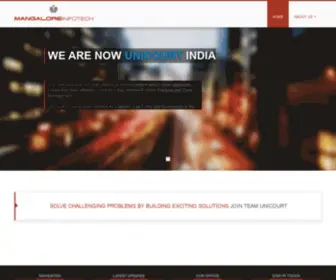 Mangaloreinfotech.in(Mangalore Infotech Solutions Pvt) Screenshot