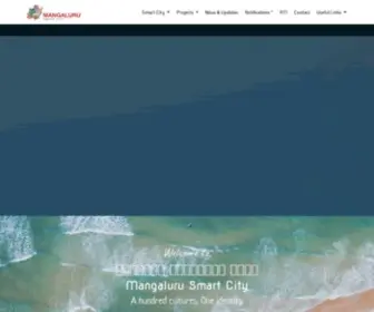 Mangalurusmartcity.net(Mangaluru Smart City) Screenshot