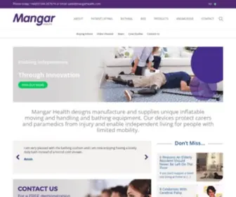 Mangarhealth.com(Mangar Health) Screenshot